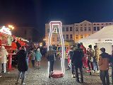 Vánoční kamion Coca-Coly se Santou dorazil do Frýdku-Místku, prosinec 2025.