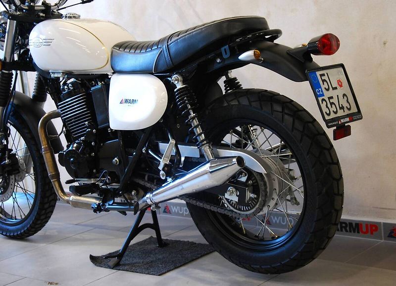 Jawa 350 OHC (2021) Scrambler - stroj od nás, serv - fotka 20 z 20