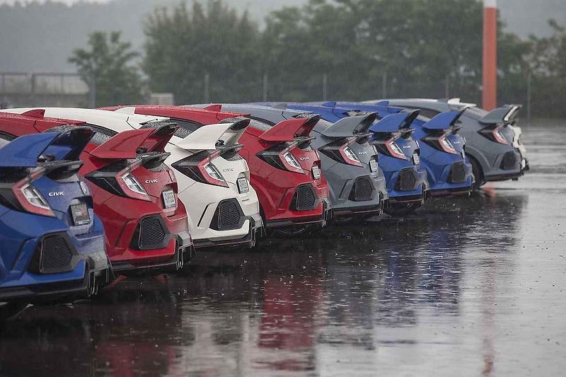 Honda Civic Type R.