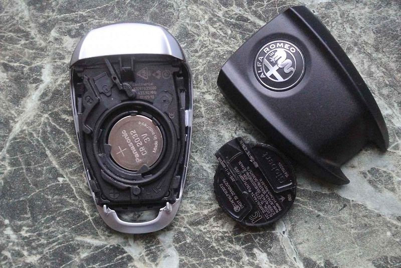 Klíč od vozu značky Porsche