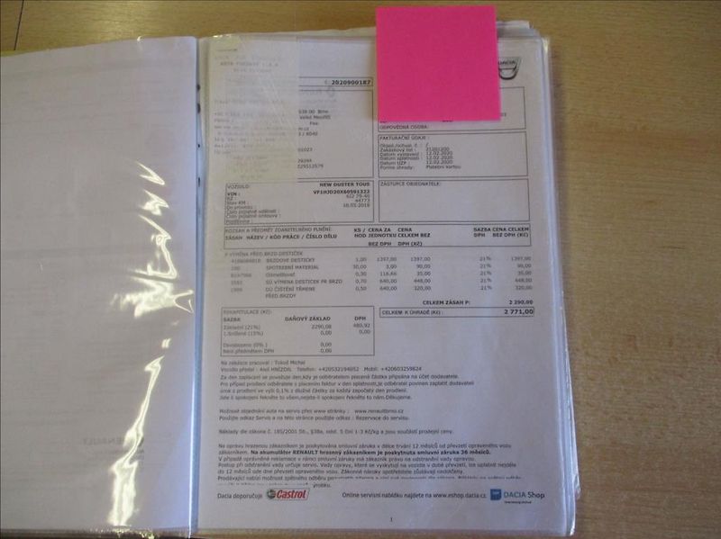 Dacia Duster 1,6 i 16v, klima,serv.historie - fotka 33 z 46
