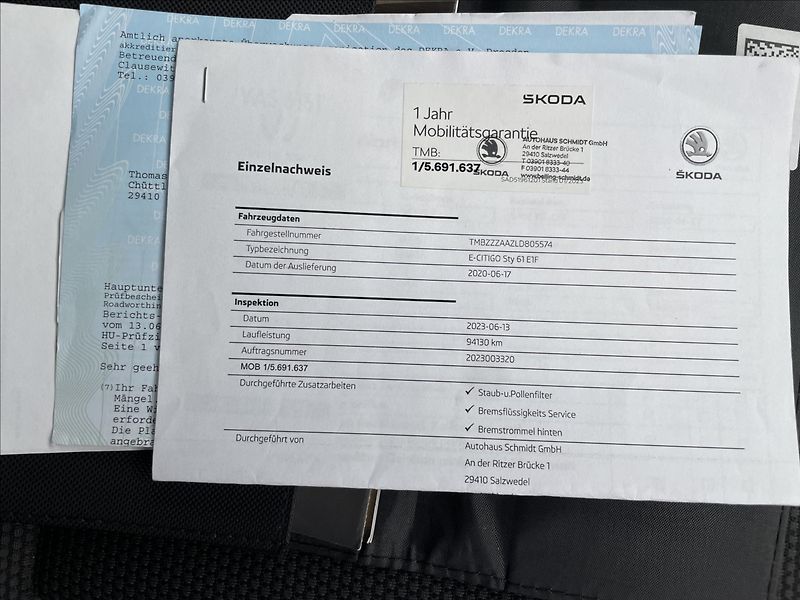 Škoda Citigo 0,0 iV 61kw Automat - fotka 20 z 23