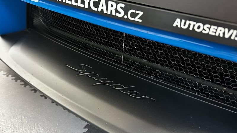 Porsche Boxster 718 SPYDER / ZÁRUKA - fotka 33 z 58
