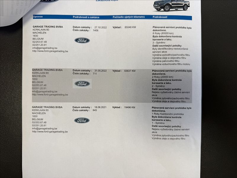 Ford Ranger 2,0 Wildtrak,AT,po servisu - fotka 33 z 34