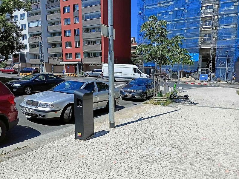 Nabíjecí stanice elektromobilů Praha 3 - Mahlerovy sady