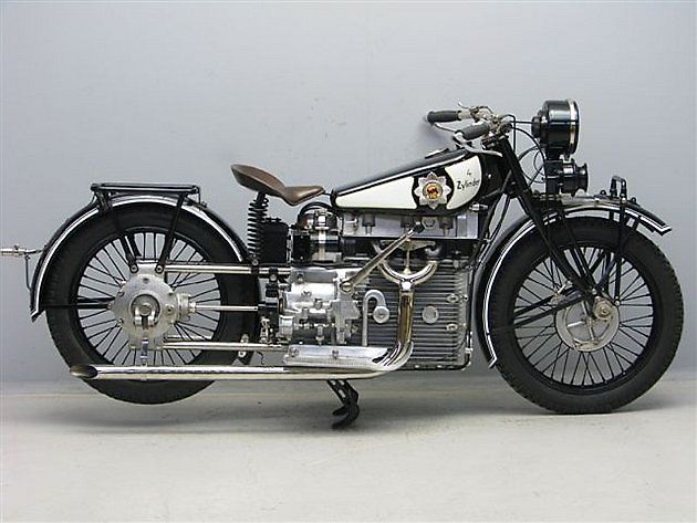 Motocykl Windhoff z roku 1928., zdroj: Wikimedia Commons, Yesterday Antique Motorcycles, CC BY-SA 4.0