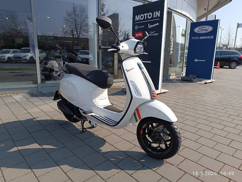 Vespa Sprint 125 (2025) S Bianco Innocente (sleva 10.0 - fotografie inzerátu