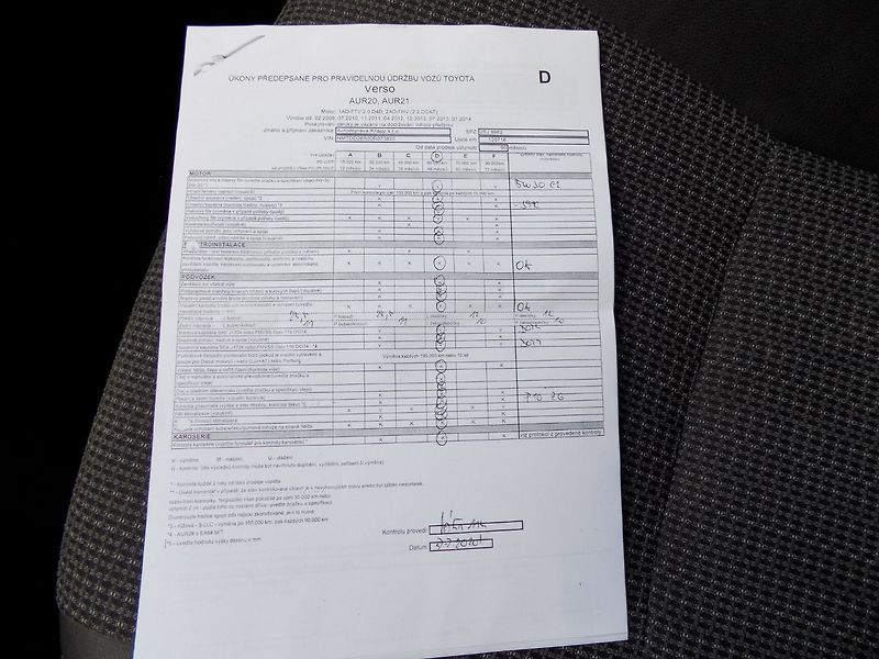 Toyota Verso (2013) 2.0 D-4D/1.Maj.ČR/keyless-go/ - fotka 36 z 47