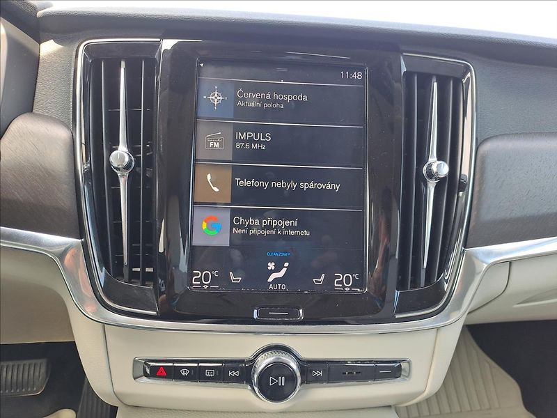 Volvo V90 2,0 T5 KOUPENO CZ,1.MAJITEL - fotka 15 z 19