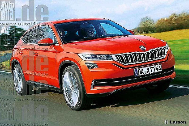 Možná podoba Škody Kodiaq ve verzi kupé-SUV.