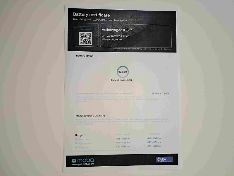 Volkswagen ID.5 4x4 GTX SOH-92,5%  ACC DCC LED - fotka 14 z 14