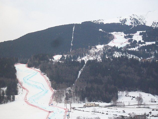 Sjezdovka Stelvio v italském Bormiu., zdroj: Wikimedia Commons, Dispe, volné dílo