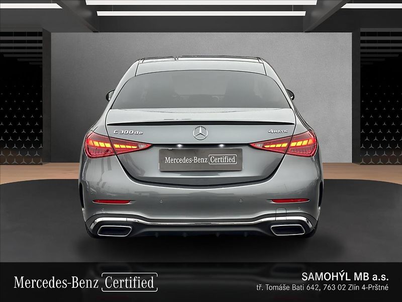 Mercedes-Benz Třídy C C 300de 4MATIC AMG linie - fotka 4 z 11