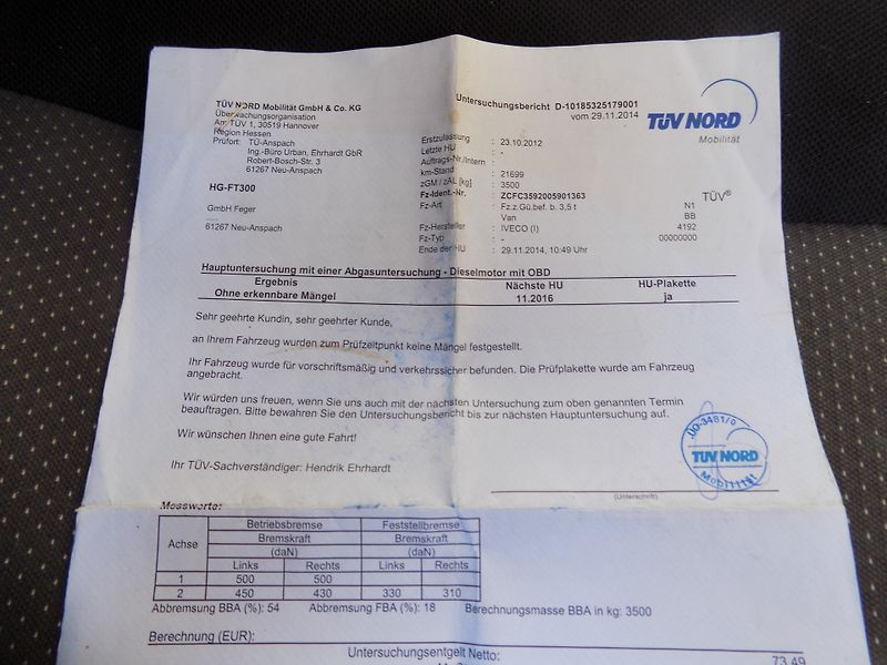Iveco Daily (2012) 2,3 93KW 35 S 13 MAXI - fotka 33 z 44