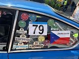 Sraz veteránů Škoda 110R v Uničově