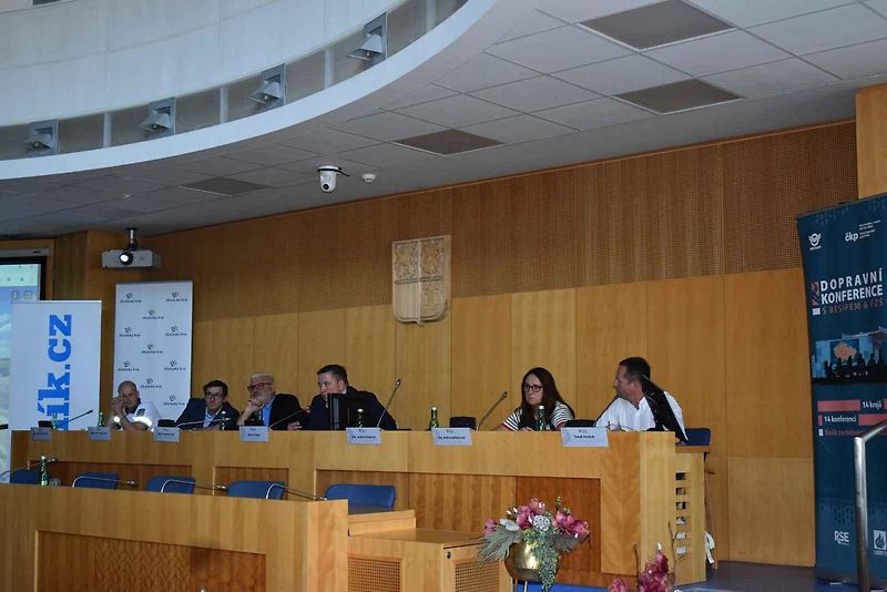 Regionální dopravní konference v Českých Budějovicích.