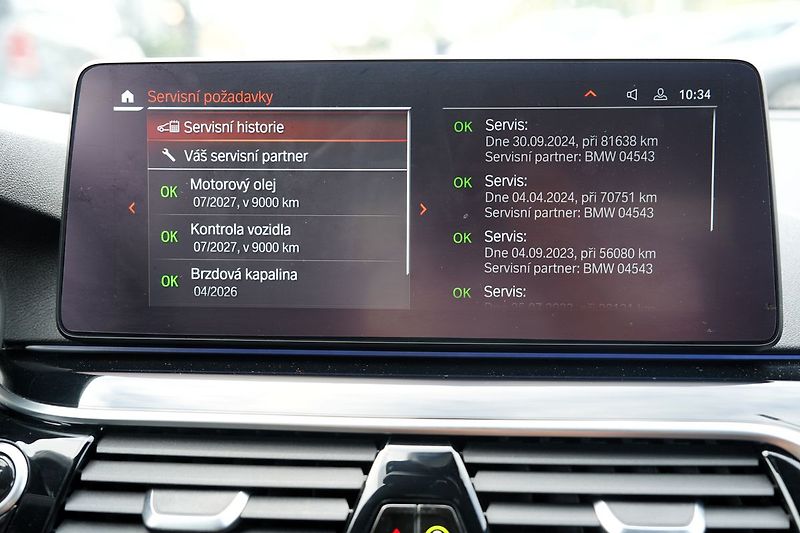 BMW Řada 5 540d xDrive M sport/Lasery - fotka 43 z 50