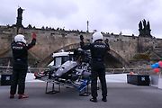 Slavnostní odhalení nové elektroformule CTU.25 studentského týmu eForce Prague Formula