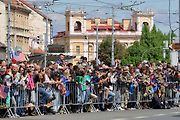 Plzní projel Konvoj svobody. Stovky kusů historické vojenské techniky v neděli projely z Bor do centra města. Ulice lemovaly tisíce diváků