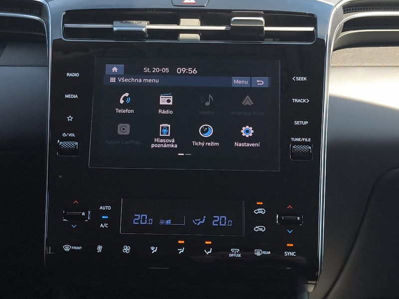 Hyundai Tucson (2023) SMART 1.6 T-GDI MHEV 110kW, Au - fotka 20 z 27