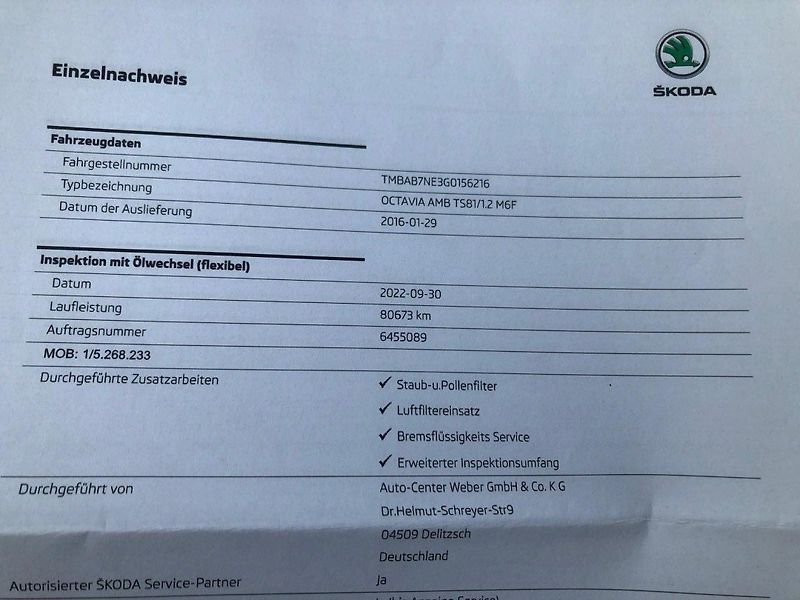 Škoda Octavia (2013) 1.2 TSI 81kw Serviska,TOP STAV - fotka 20 z 24
