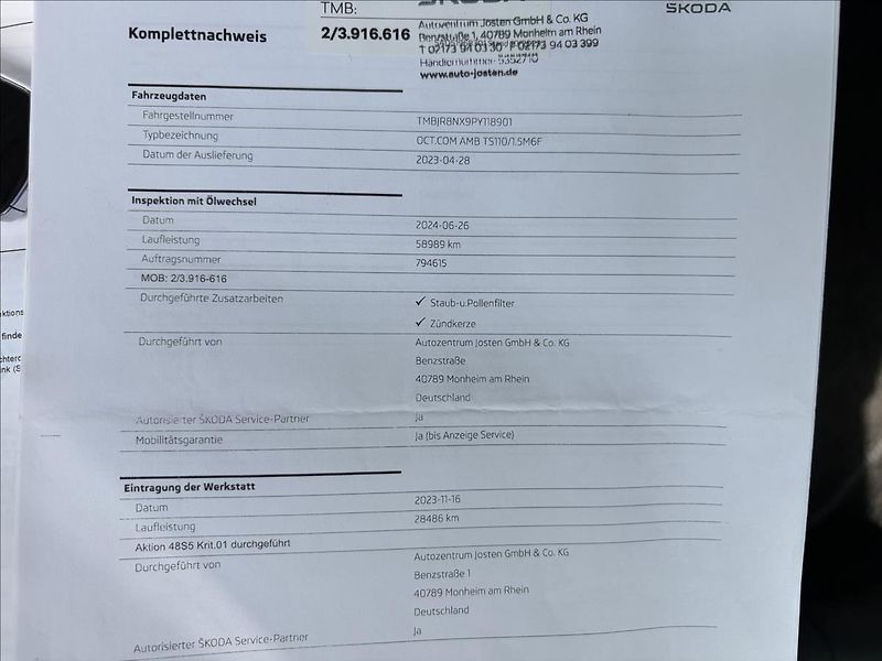 Škoda Octavia 1,5 TSi DPH  ACC,LED,KESSY,ALU - fotka 46 z 50