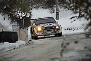 Horkou novinkou mezi ralleyovými soutěžemi byla sobotní 1. ÚAMK Daltek Rally 2023, která se jela v okolí Bystřičky a Malé Bystřice na Vsetínsku. Foto: pro Deník/Jiří Hejtmánek