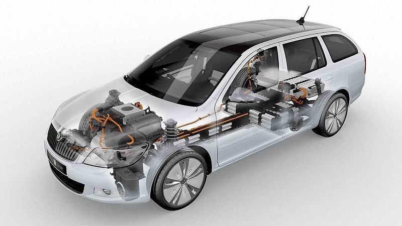 Škoda Octavia se v Čině jmenuje Ou Ya. A je natažená do délky.