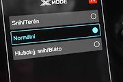 I režimy se zapínají na něm