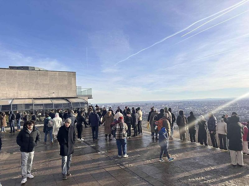 Kahlenberg je místo společných výletů a fotografií.