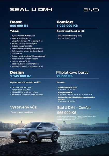 BYD Seal U (2025) DM-i Boost demo - fotka 10 z 10