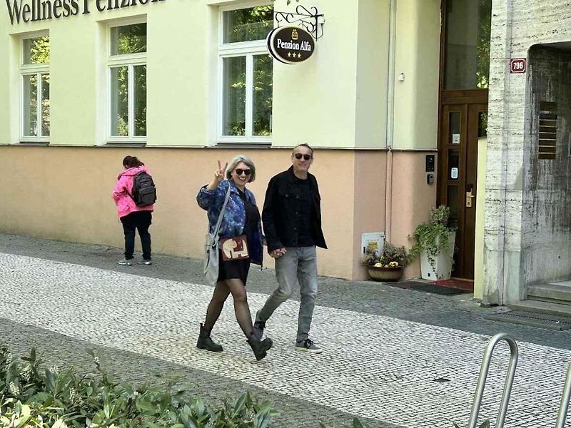 Kolonádu ovládla italská auta, na náměstí se dala ochutnat jihoevropská jídla.