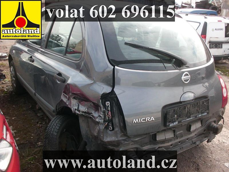 Nissan Micra (2005) VOLAT 602 696115 - fotka 3 z 8