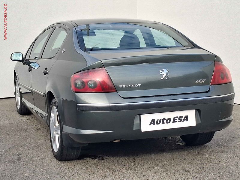 Peugeot 407 (2006) 2.0HDi, ČR, AC, xenon - fotka 6 z 15
