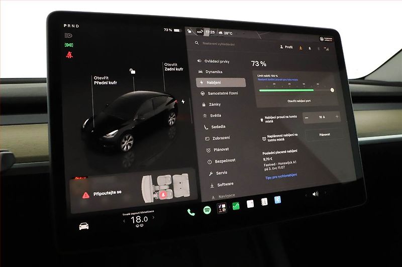 Tesla Model Y (2023) RWD LFP 60kWh, SoH 95% - fotka 16 z 30