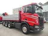 Scania R 580,8X4,KIPPER,BORDMATIC,PAL - náhled 1