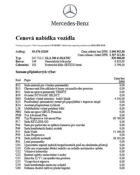 Mercedes-Benz GLA (2025) 200 d 4MATIC - fotka 22 z 24