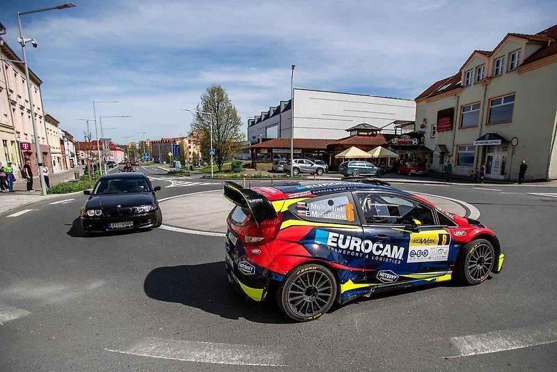 Rallysprintový závod KOWAX Valašská rally, 7. dubna 2024, Nový Jičín.