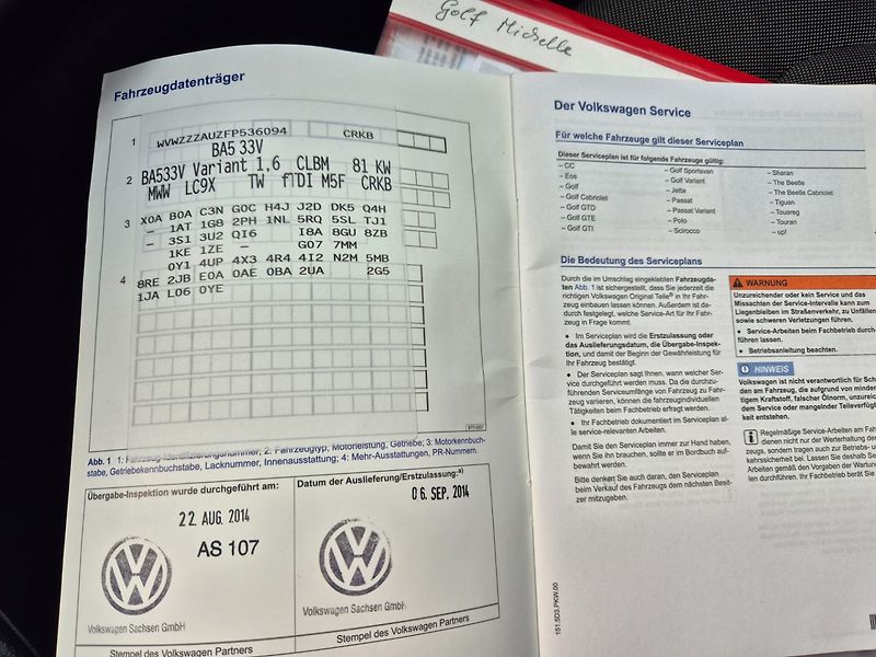 Volkswagen Golf (2014) 1.6TDI Serviska,TOP STAV - fotka 19 z 30