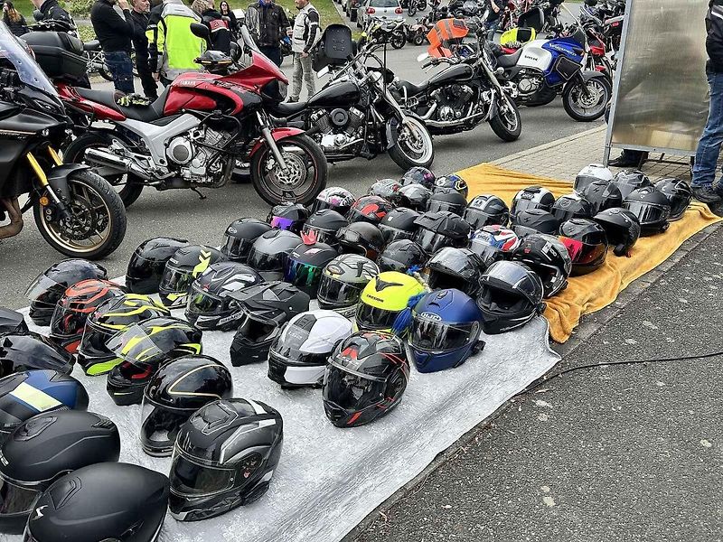 Žehnání motorek v Puclicích.