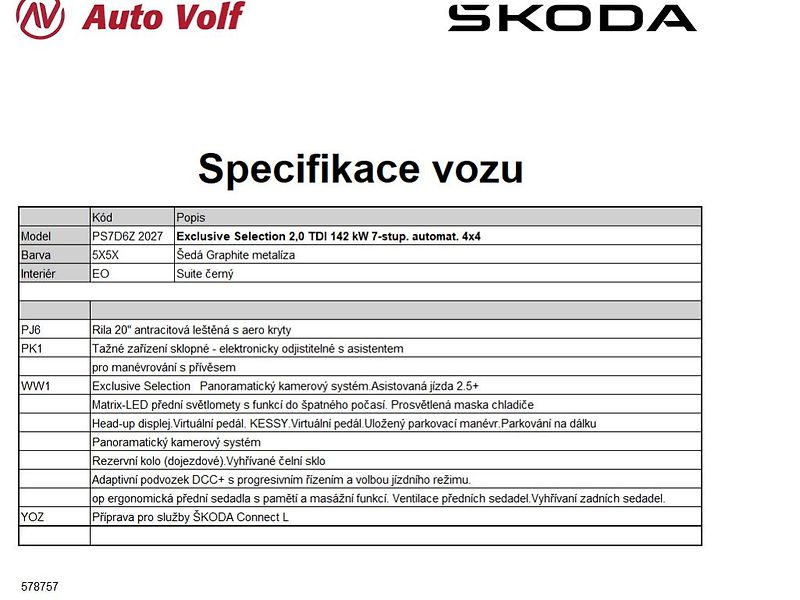 Škoda Kodiaq Exclusive Selection 2,0TDI 142 - fotka 2 z 2