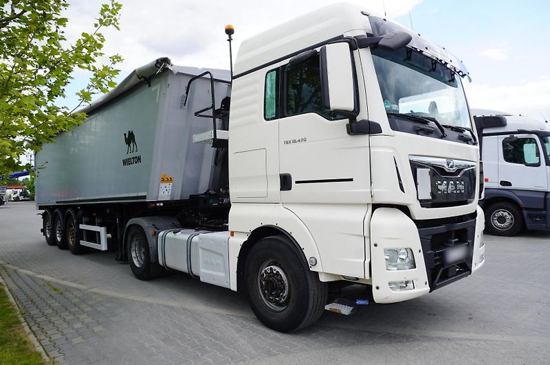 MAN TGX (2021) tractor unit + tipper - fotka 3 z 14