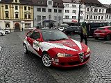 Start 58. ročníku Rallye Šumava na náměstí v Klatovech