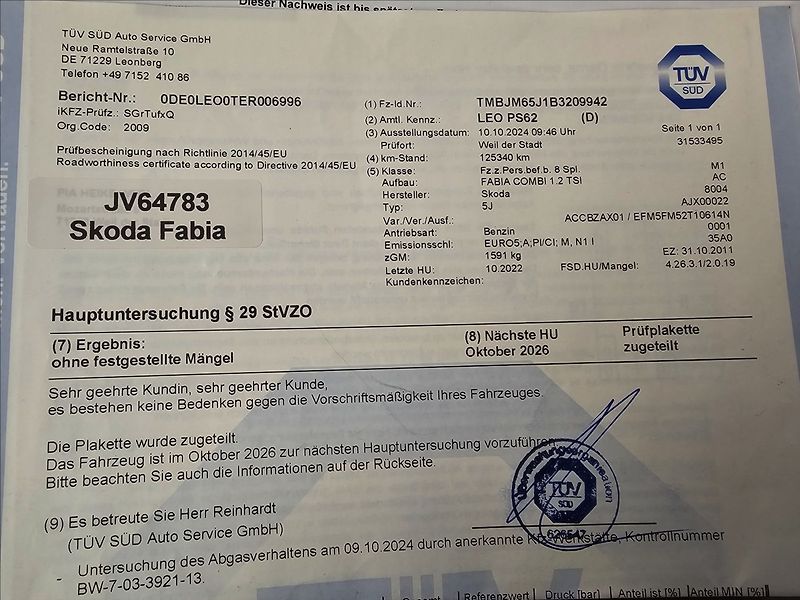 Škoda Fabia II 1,2 TSi 63KW Ambition - fotka 46 z 46