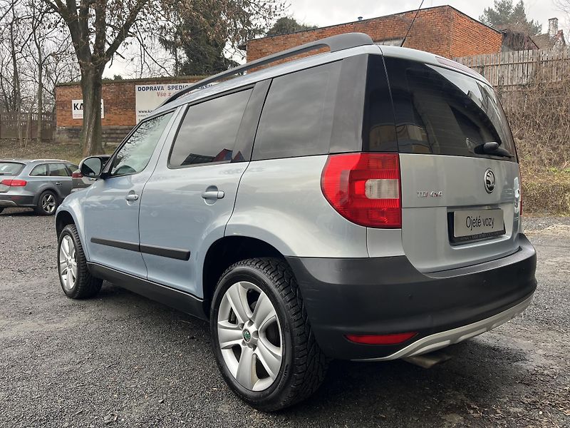 Škoda Yeti (2010) 2,0 TDi 103Kw 4X4 MAN.ČR!!! - fotka 7 z 18