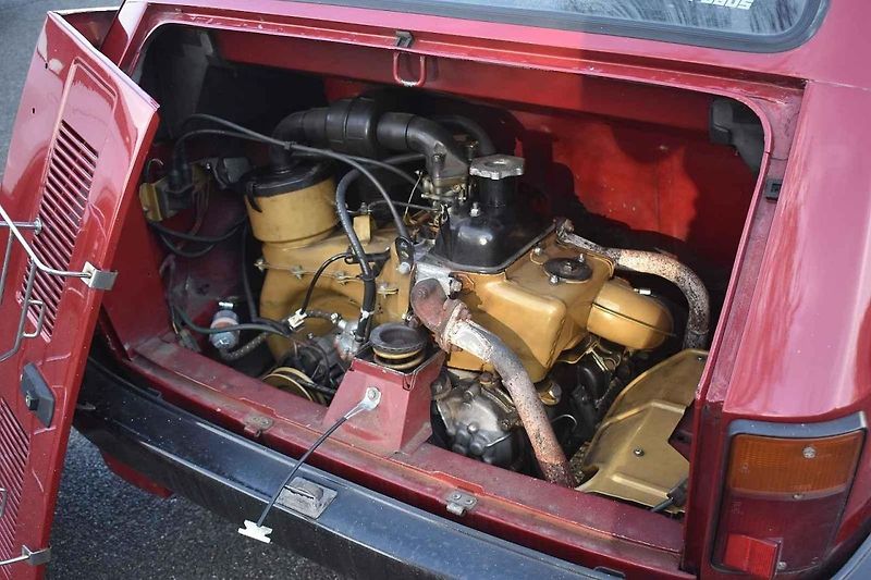 Fiat 126p z roku 1986 je využíván téměř každý den