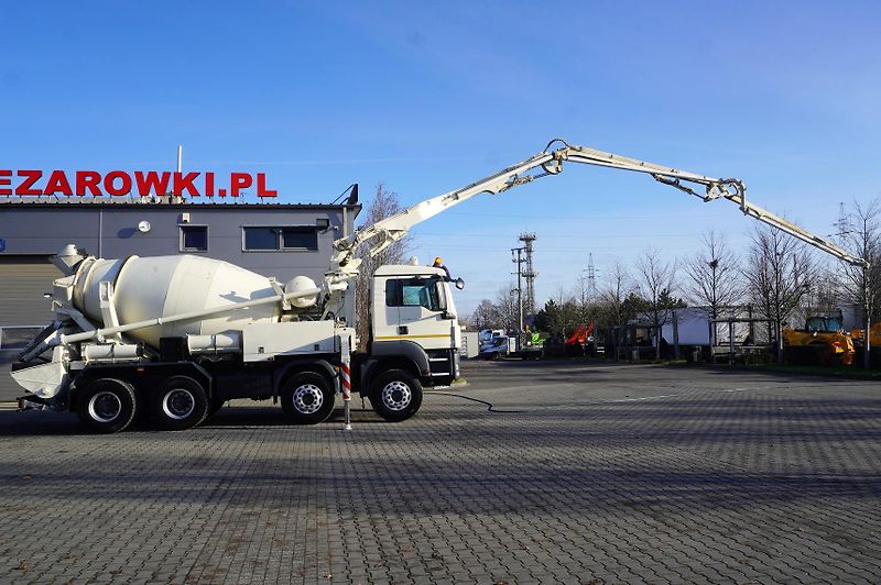 MAN TGS (2008) 32.400 8x4 Concrete Mixer Pump - fotka 5 z 24
