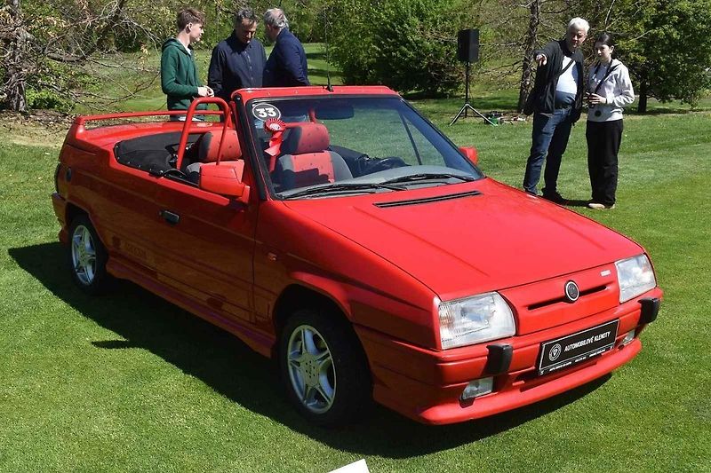 Škoda využila akci nejen pro prezentaci své historie, ale i jako místo premiéry Elroqu RS.