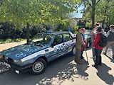 Kolonádu ovládla italská auta, na náměstí se dala ochutnat jihoevropská jídla.