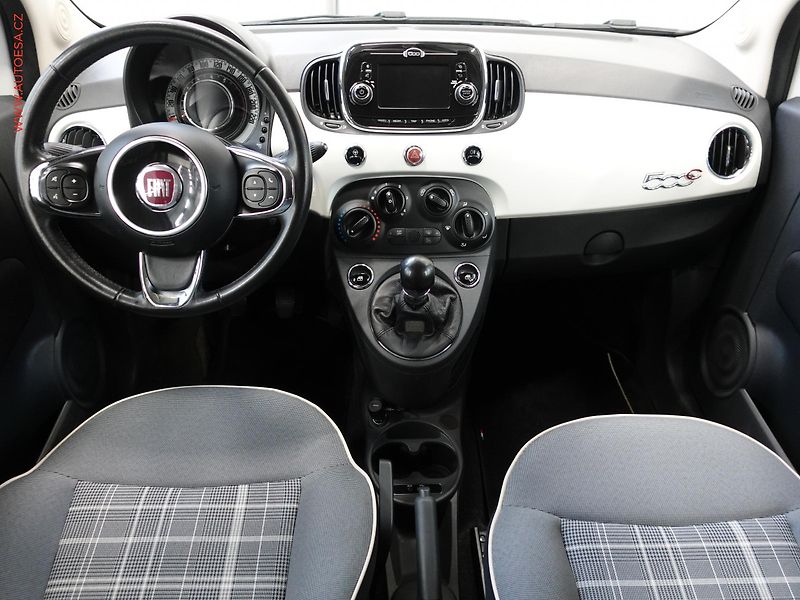 Fiat 500 (2016) 1.2i, AC, park.asist - fotka 8 z 21